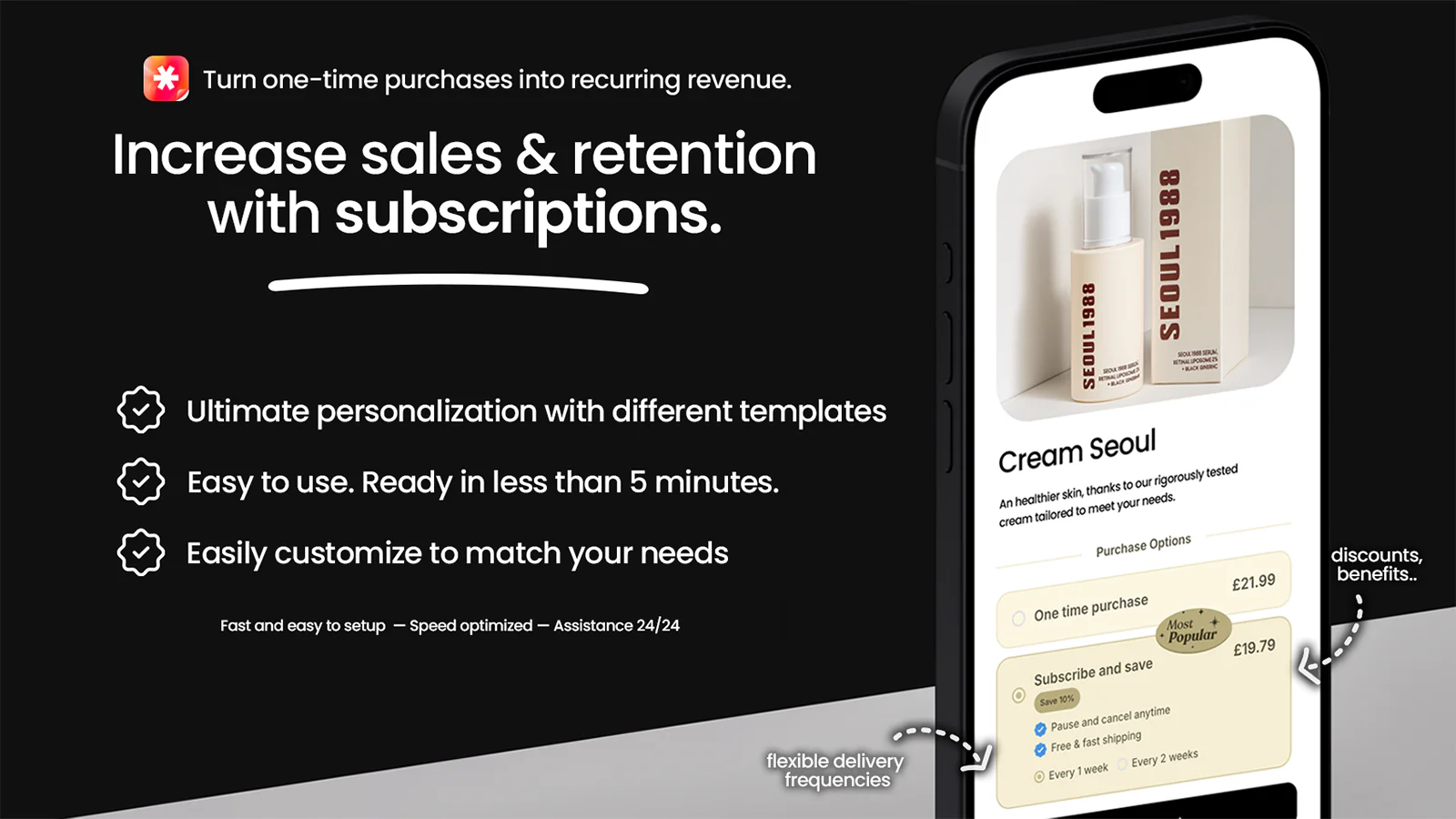 Amose Subscription main preview